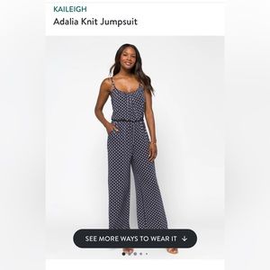 Adalia Knit Jumpsuit from Stitchfix NWT